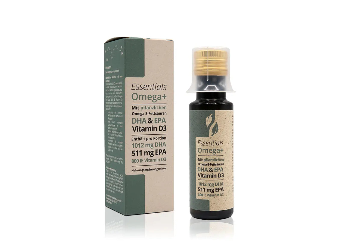 Omega+ Öl – hochkonzentriert mit DHA, EPA & Vitamin D3