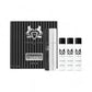 Pegasus Travel Set Eau de Parfum, edles Parfümset mit drei Flakons und silbernem Sprüher