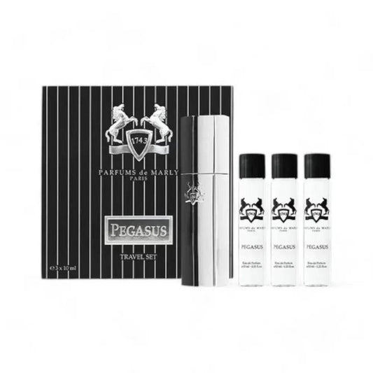 PARFUMS de MARLY PEGASUS Travel Set Eau de Parfum - BLACK ELIXIR - Maison de Parfum