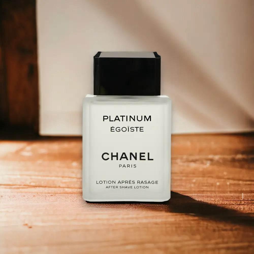CHANEL PLATINUM ÉGOÏSTE AFTER SHAVE LOTION - BLACK ELIXIR - Maison de Parfum