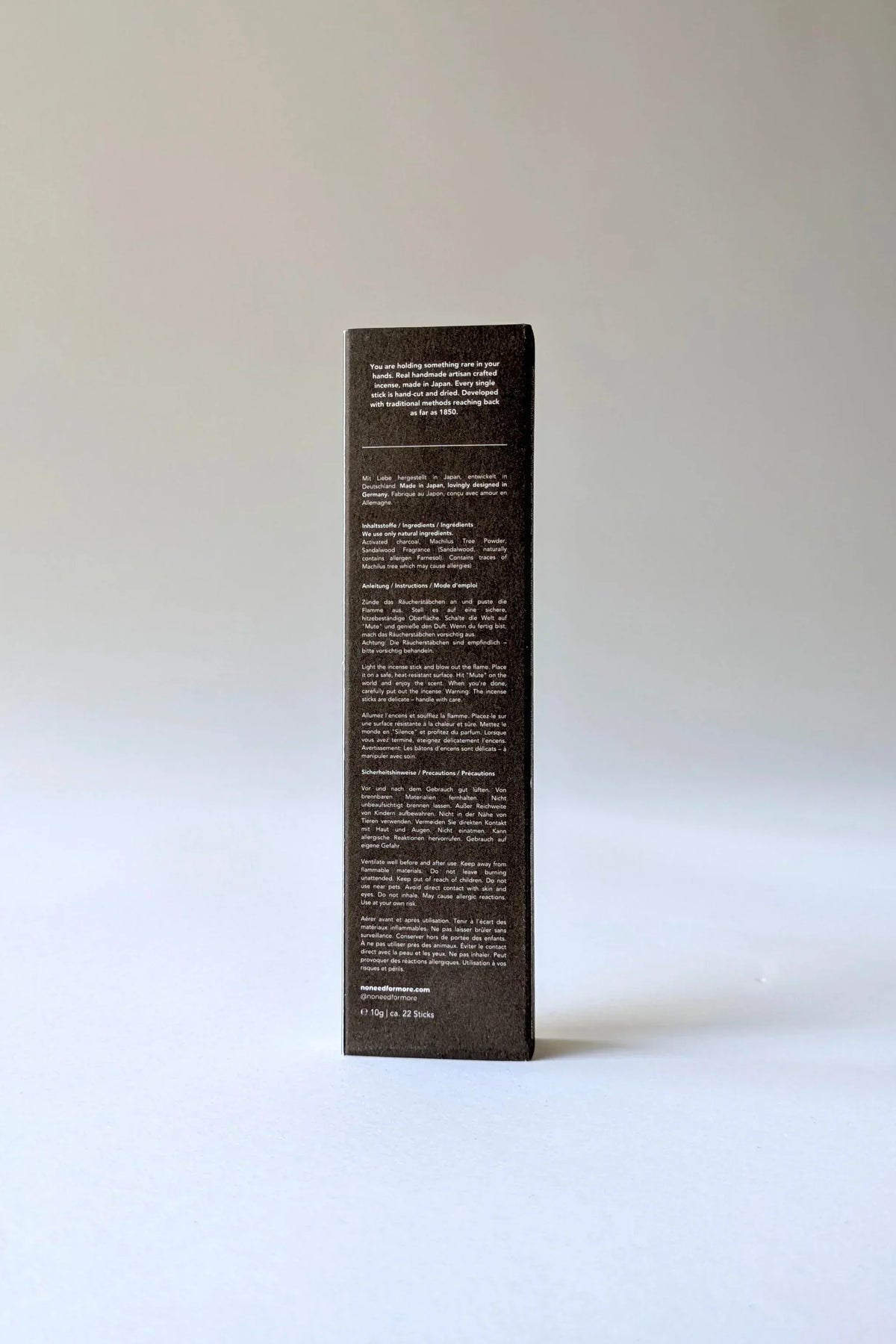 no need for more - Natürliche Räucherstäbchen - 