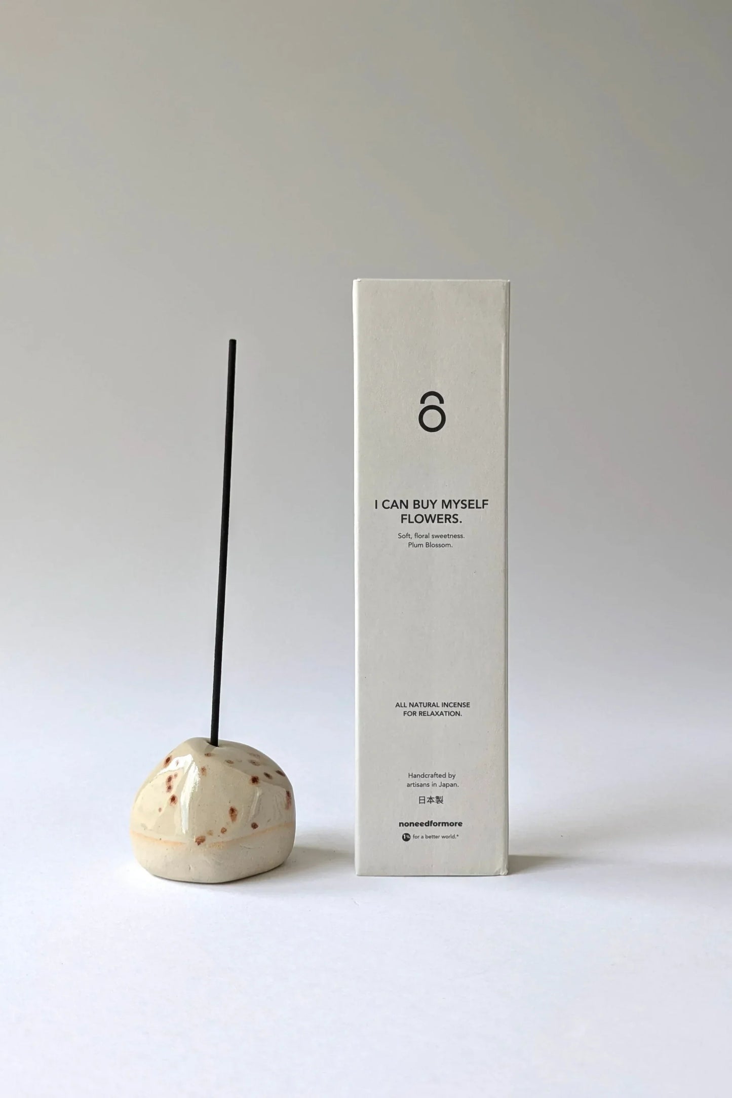 no need for more - Natürliche Räucherstäbchen - "I Can Buy Myself Flowers" - Pflaumenblüten