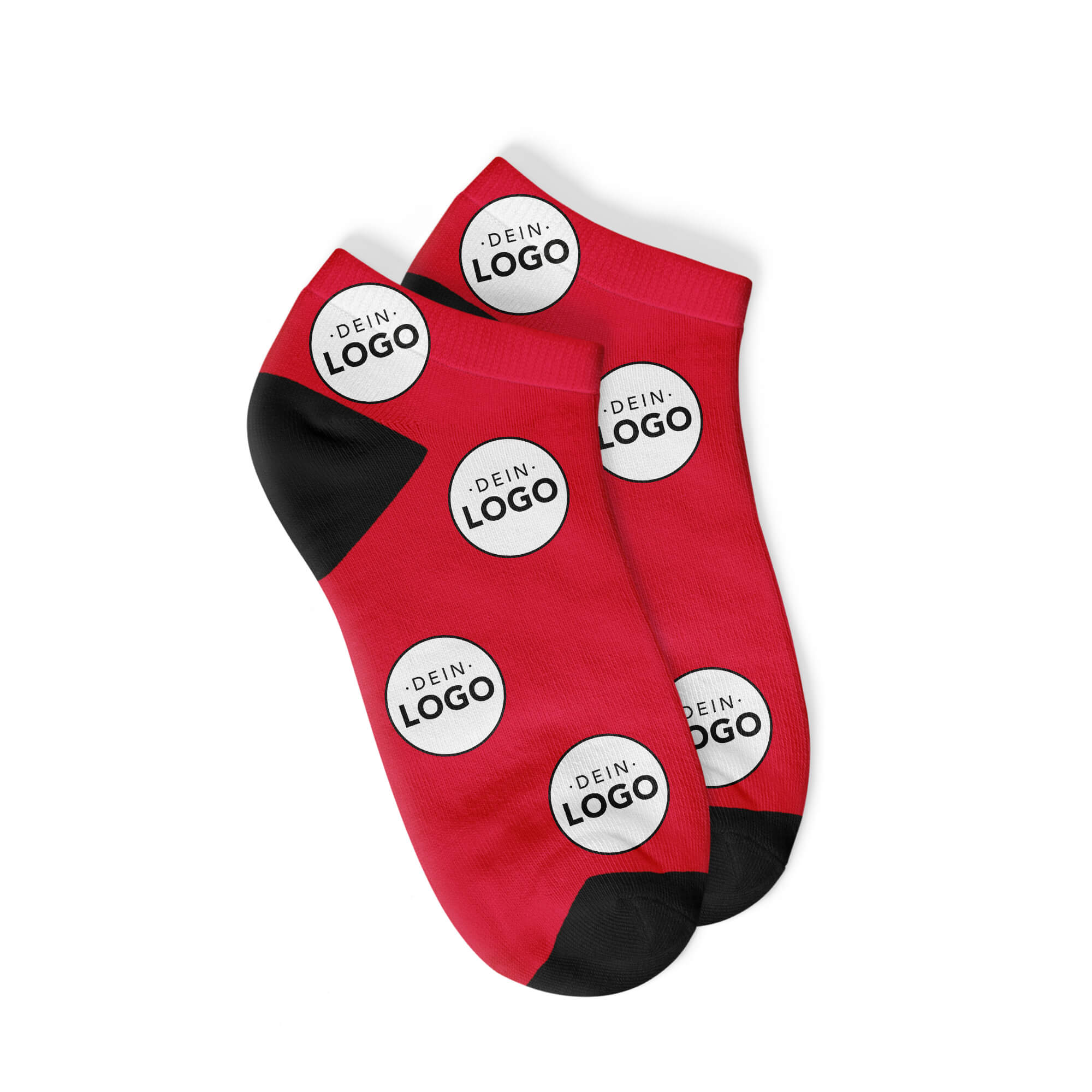 Personalisierte Logo Sneakersocken