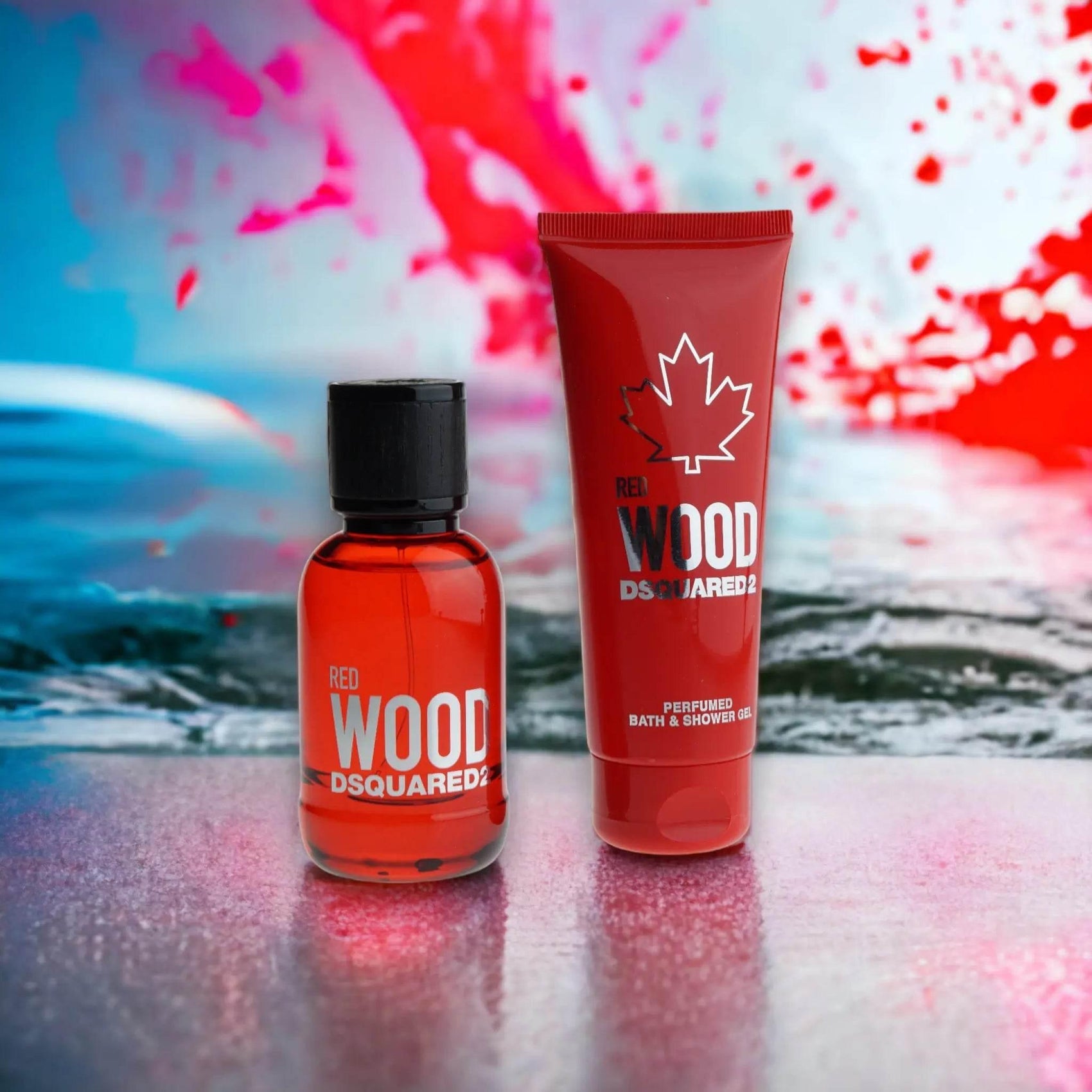 Dsquared² Red Wood Duftset Eau de Toilette 50 ml - BLACK ELIXIR - Maison de Parfum