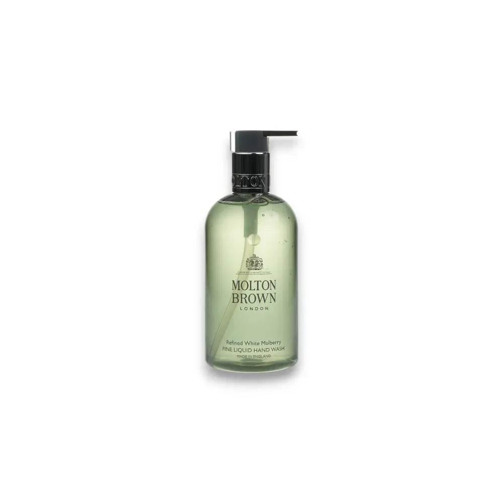 Molton Brown Refined White Mulberry Flüssigseife in transparenter Pumpflasche