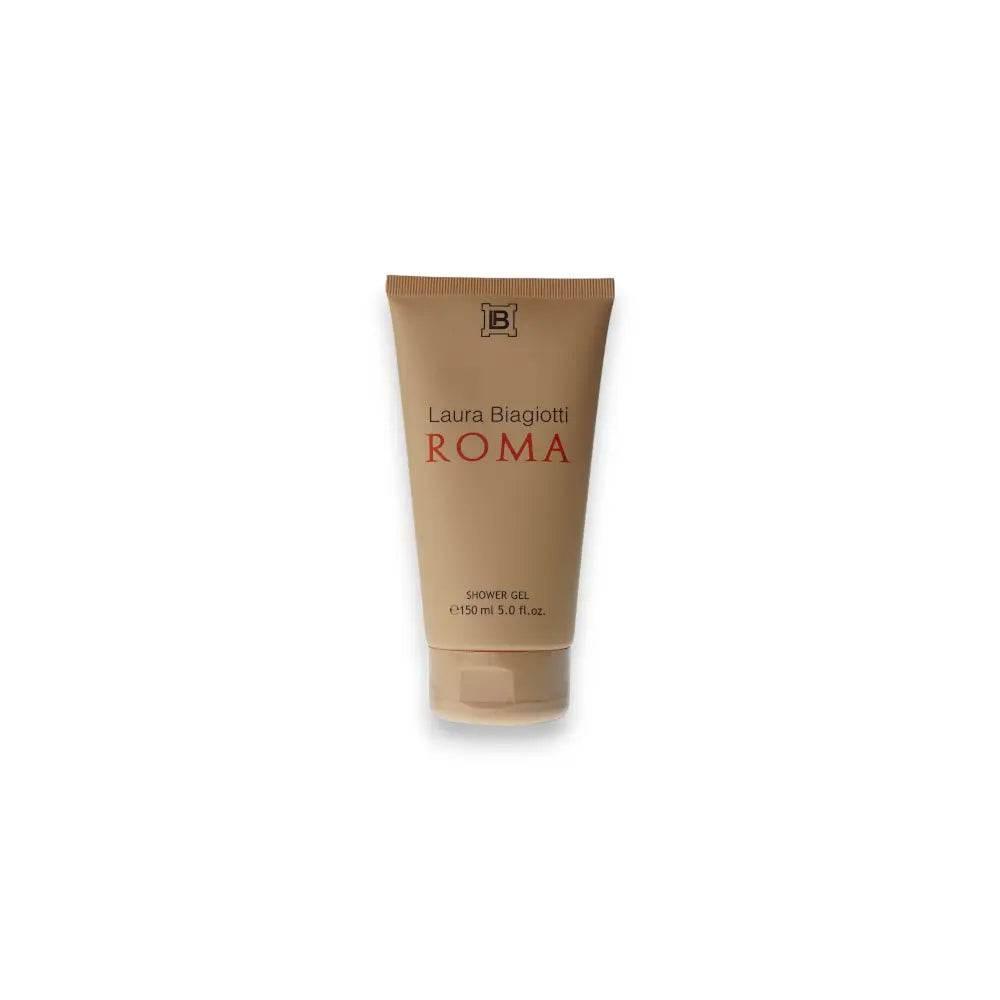 Laura Biagiotti Roma Duschgel Tube, 150 ml, elegantes Design, luxuriöse Körperpflege