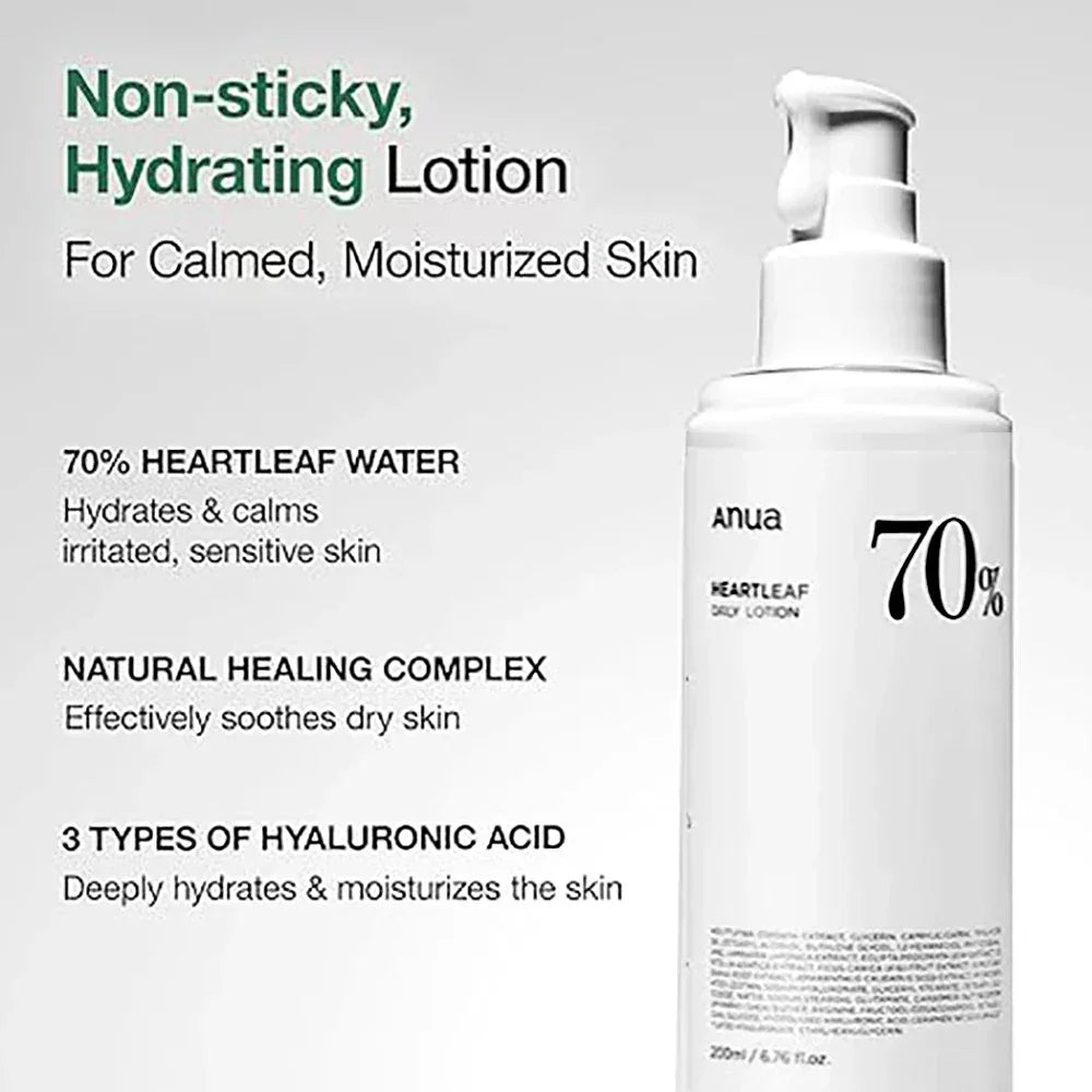 ANUA Heartleaf 70% Daily Lotion