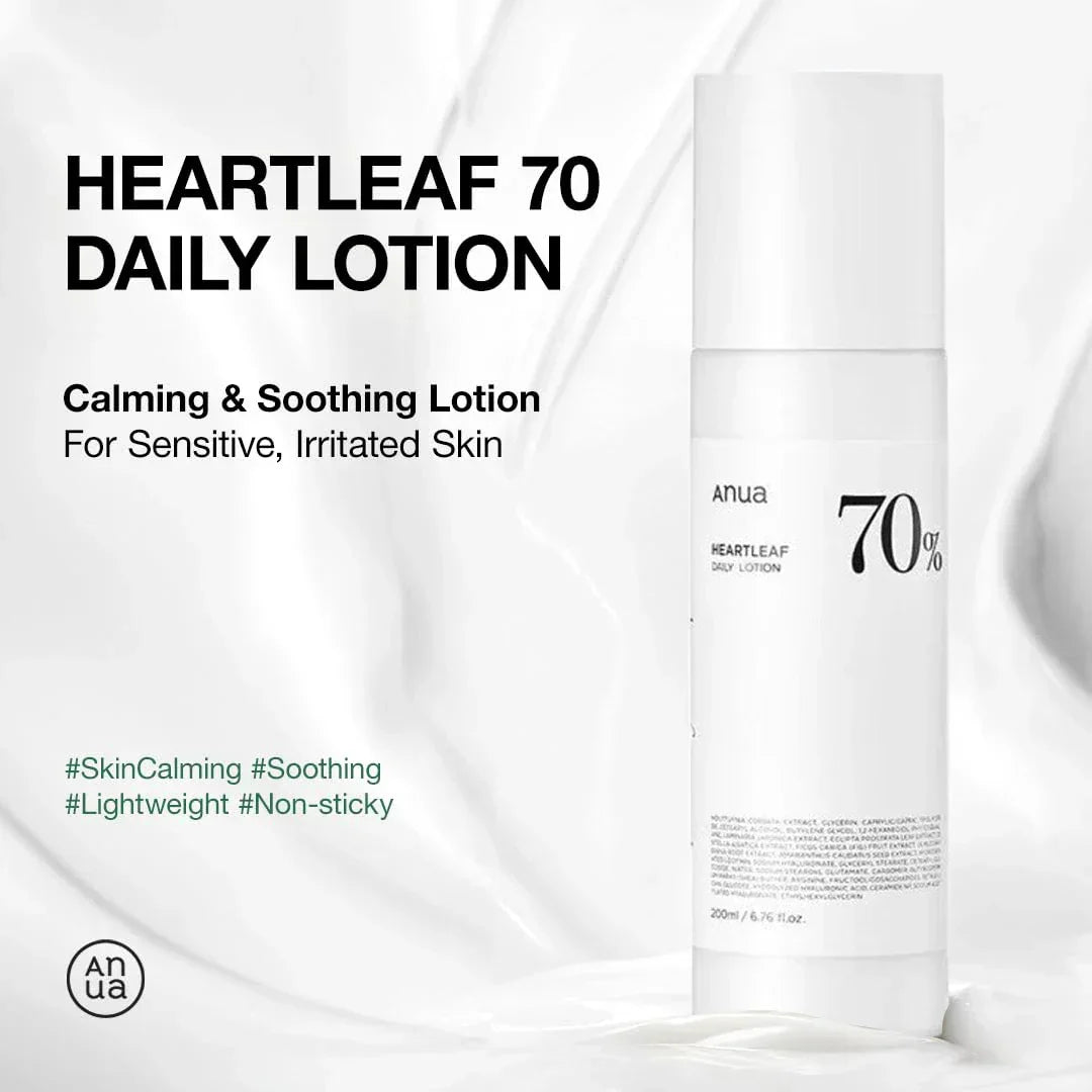 ANUA Heartleaf 70% Daily Lotion