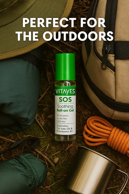 SOS Teebaumöl Roll-On – Akut-Hilfe bei Pickeln, Rötungen & Hautreizungen 10 ml