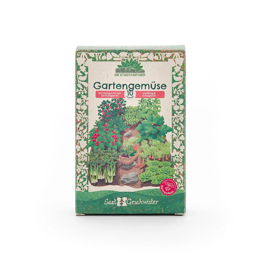 BIO-Saatgut-Set "Gartengemüse"