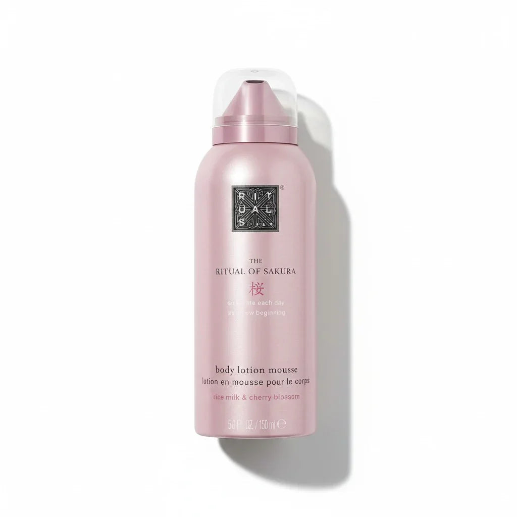 RITUELS... La Mousse Lait Corps Rituel de Sakura