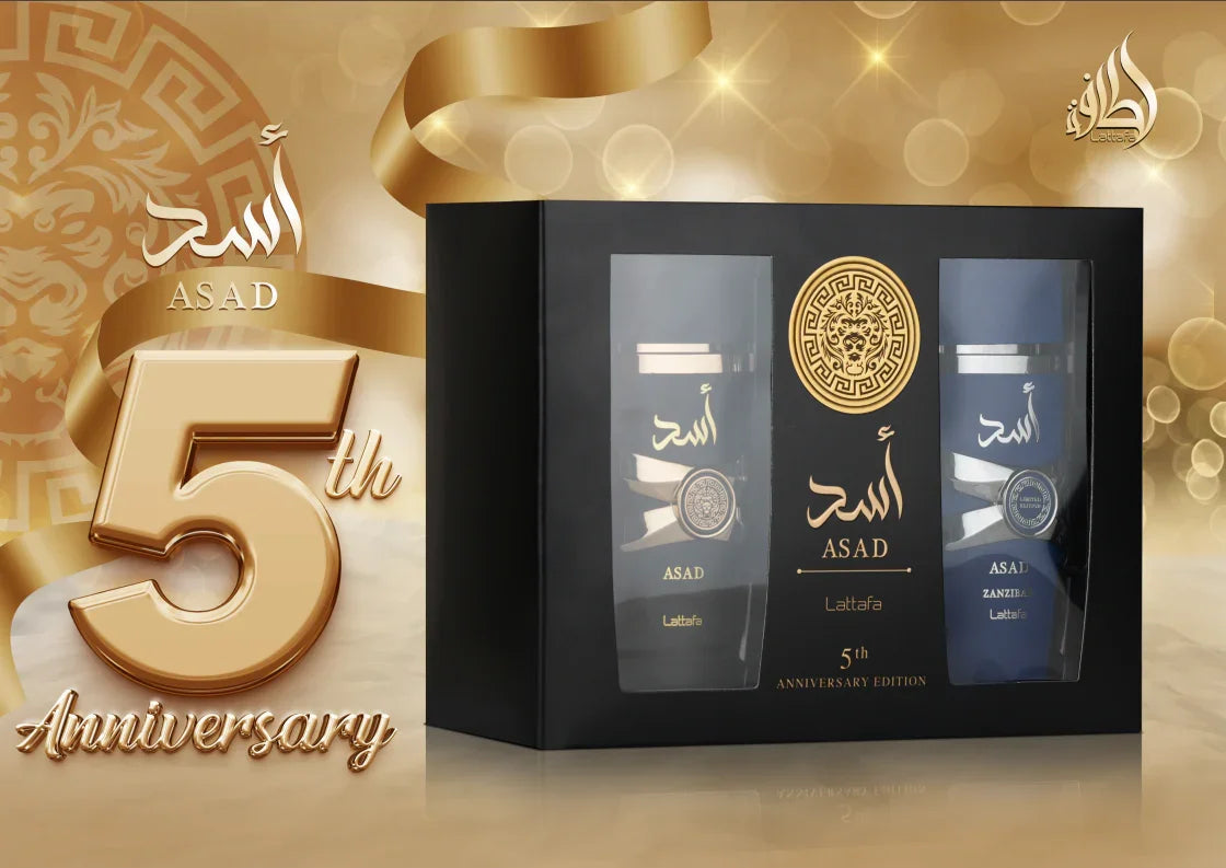 Lattafa Anniversary Edition Asad & Asad Zanzibar Eau de Parfum 100ml