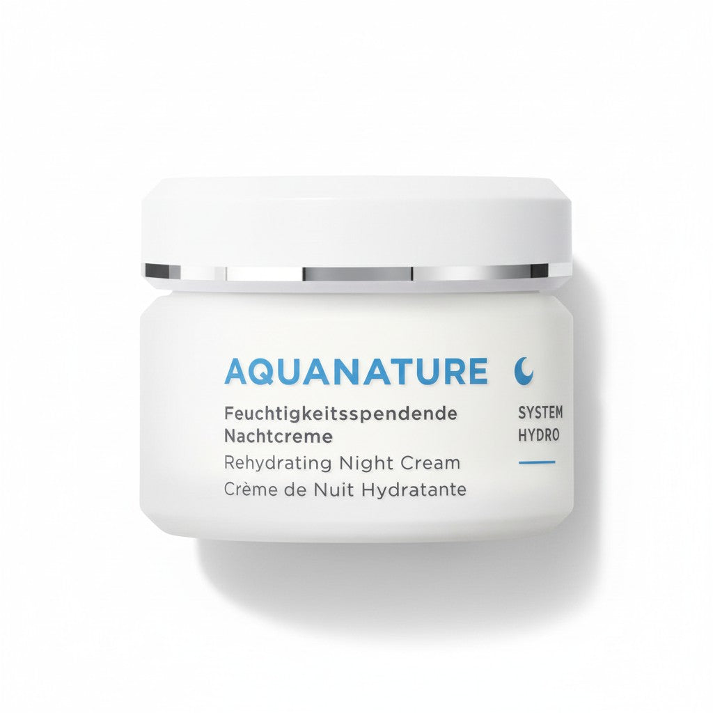 Crème de Nuit Réhydratante Hydro du Système AQUANATURE ANNEMARIE BÖRLIND