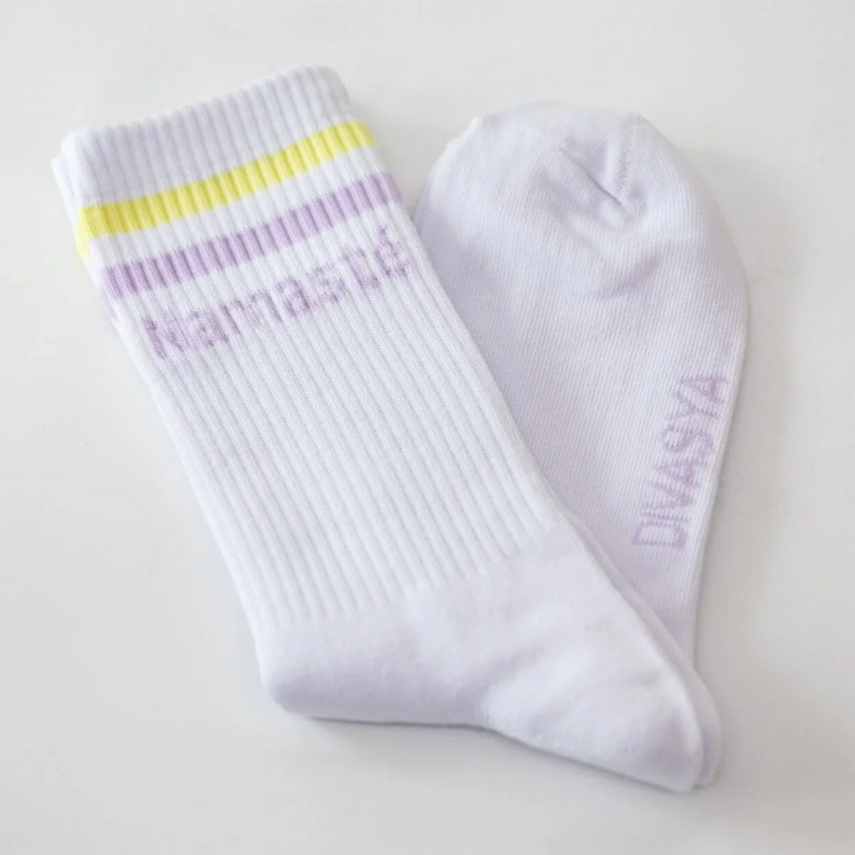 Socken mit Yoga-Motiv in 2 Varianten: Inhale Exhale | Namasté