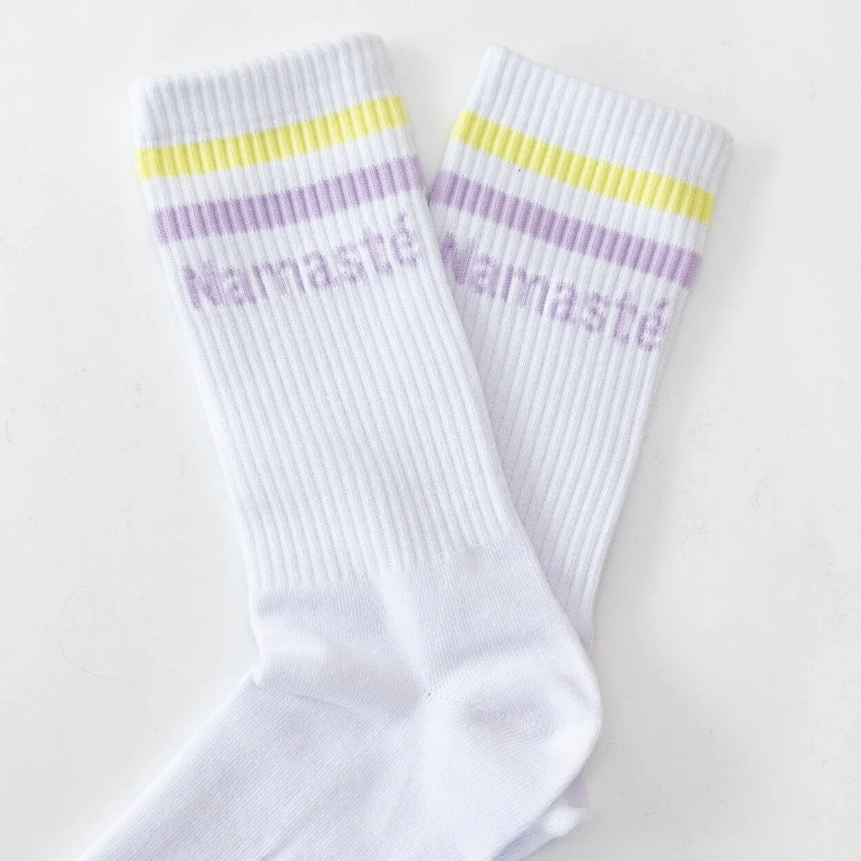 Socken mit Yoga-Motiv in 2 Varianten: Inhale Exhale | Namasté