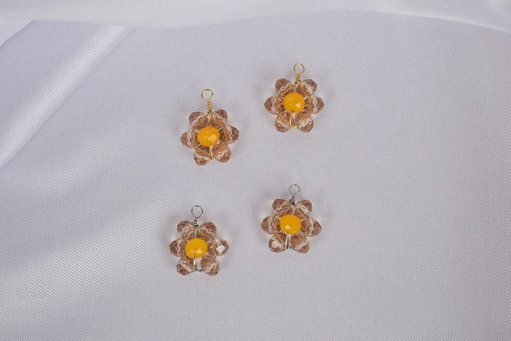 Anhänger Spark in Rosé für Mix & Match Creolen