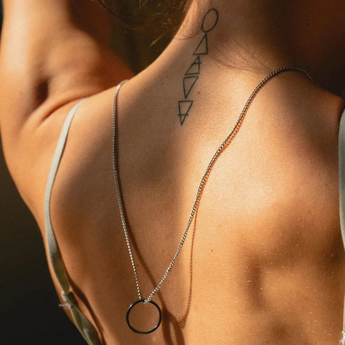 Kette mit Ring | silber | Good Karma comes back