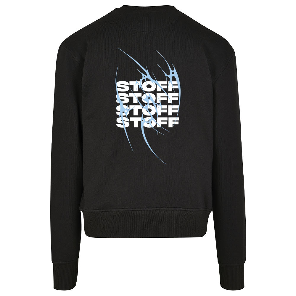 Stoff⁴ Sweater (schwarz, unisex)