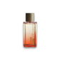 Glasflakon Parfum Sun Delight Eau de Toilette mit Farbverlauf Orange zu Transparent, goldener Deckel