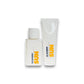 Jil Sander SUN Damen Eau de Toilette und Body Lotion Set, weiß-gelb, auf weißem Hintergrund