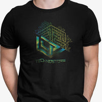 Synthwave Metamorphosis T-Shirt (schwarz / unisex)