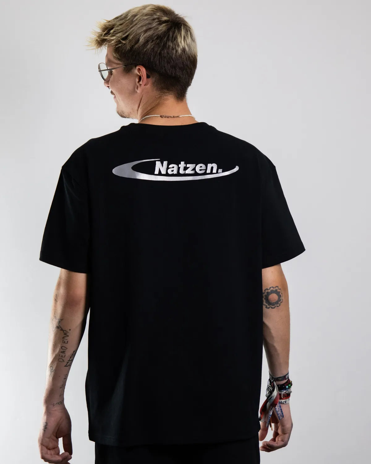 Natzen - Silverreflex T-Shirt (unisex, schwarz)