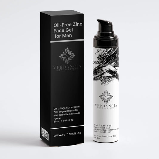 Mattierendes Männer-Gel mit Zink – ölfrei & erfrischend für klare Haut