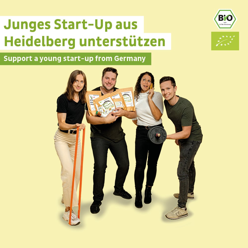 Bio Veganes Proteinpulver Vanille ohne Soja