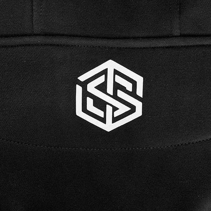 Scratched Hardtekk Premium Hoodie (schwarz)