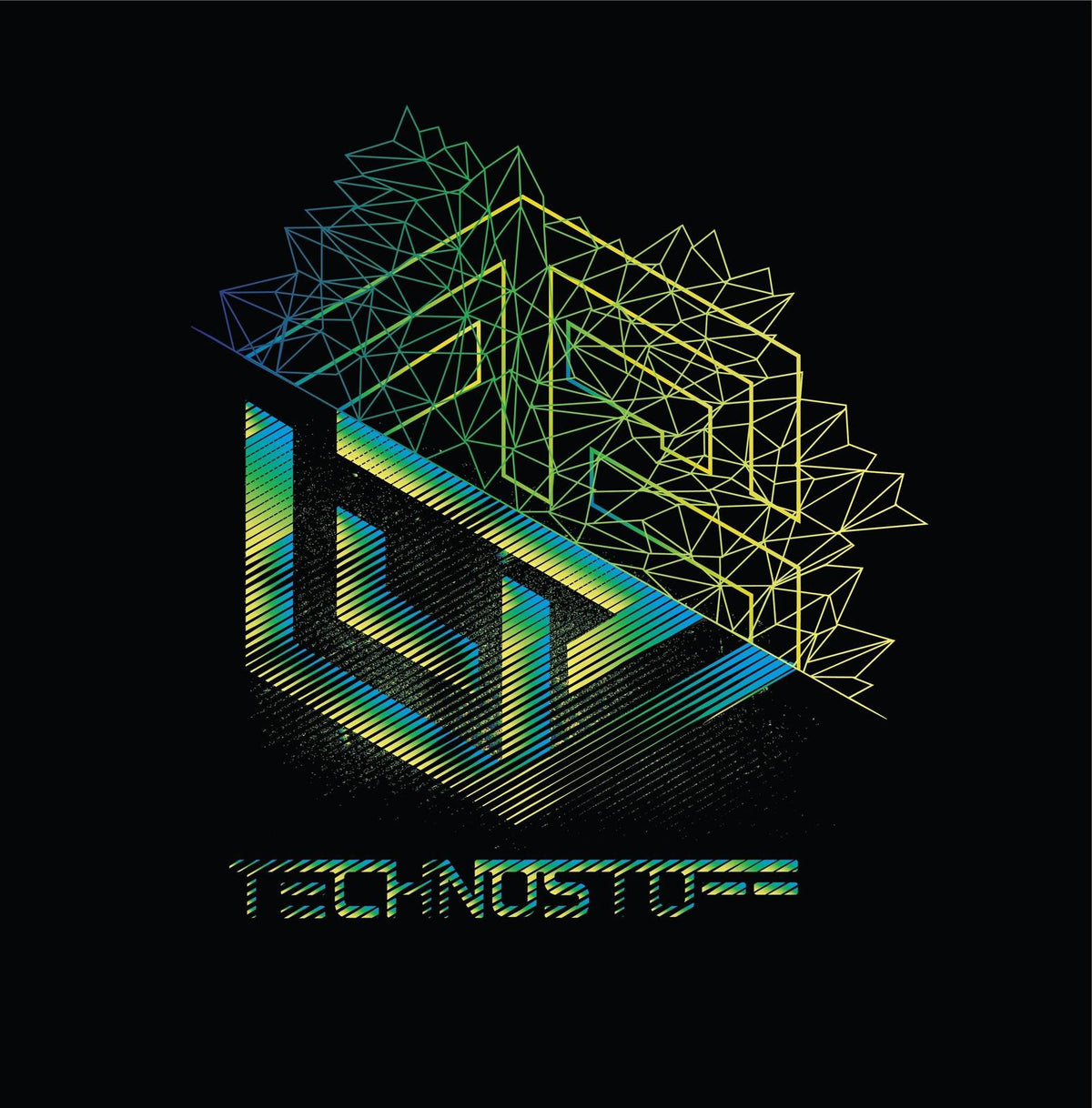 Synthwave Metamorphosis Premium Hoodie (schwarz)