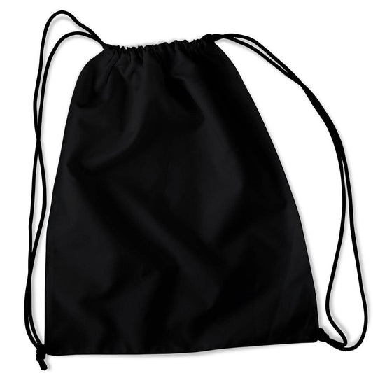 Schwarzer Basic Turnbeutel