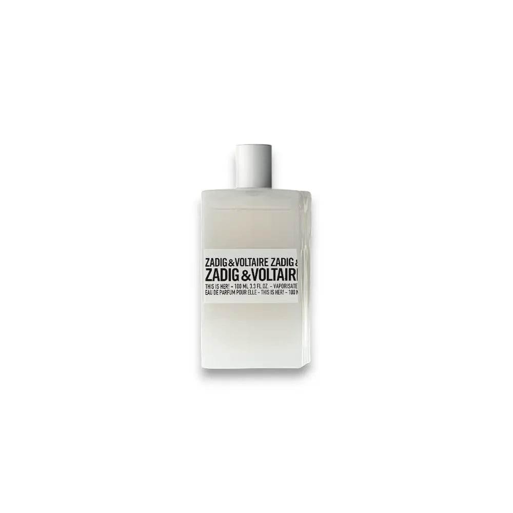 Weißer Parfumflakon Zadig & Voltaire This Is Her Eau de Parfum für Damen