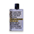 Transparente Parfumflasche mit schwarzem Schriftzug und schwarzem Verschluss, Unisex-Duft