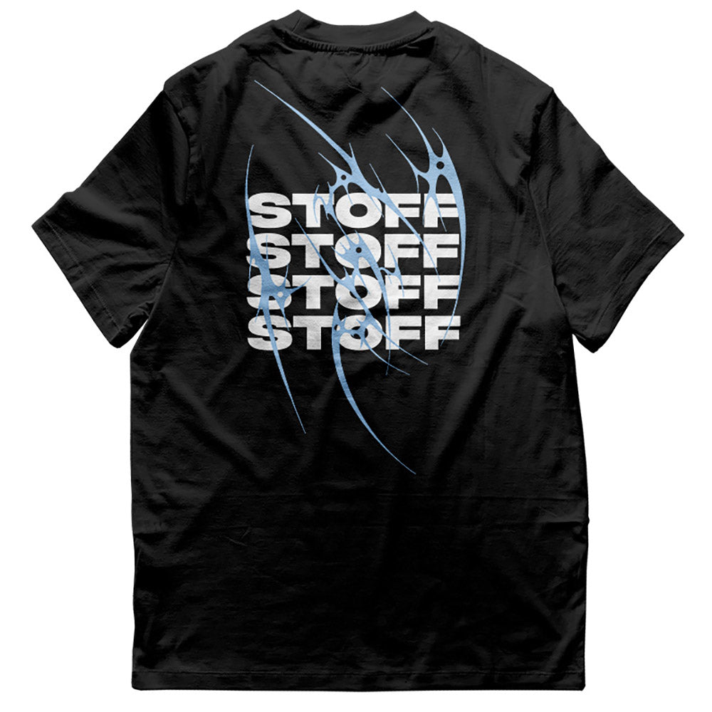 Stoff⁴ T-Shirt (unisex, schwarz)