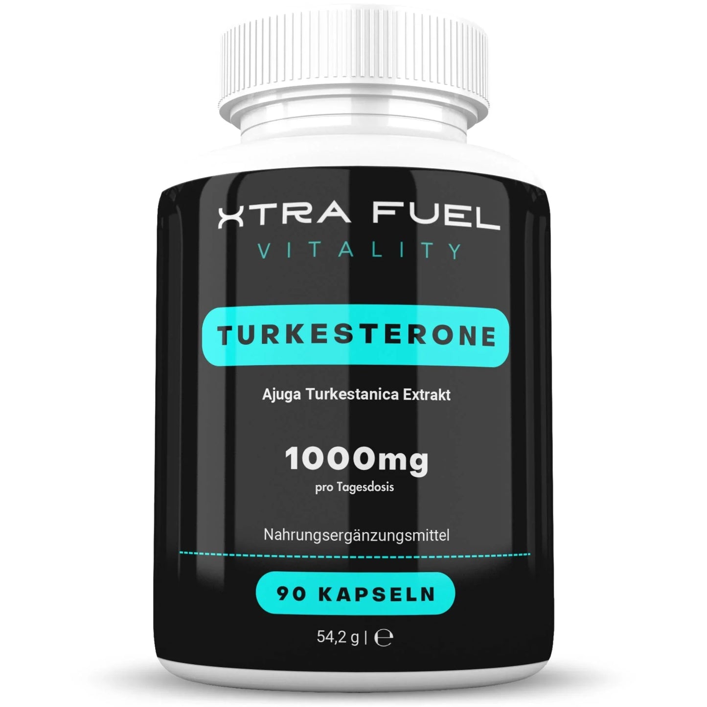 Turkesterone Kapseln - 1000mg Ajuga Turkestanica - Beliebt im Bodybuilding - BLACK ELIXIR - Maison de Parfum