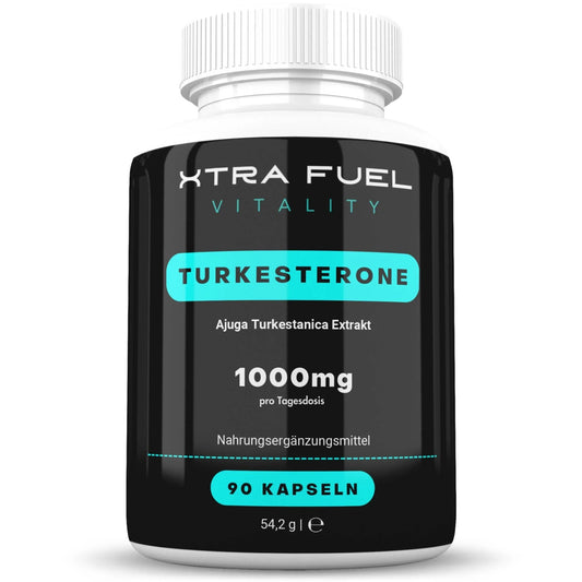 Turkesterone Kapseln - 1000mg Ajuga Turkestanica - Beliebt im Bodybuilding - BLACK ELIXIR - Maison de Parfum