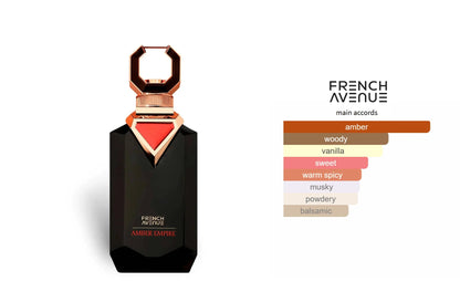 French Avenue Amber Empire Eau de Parfum 100ml