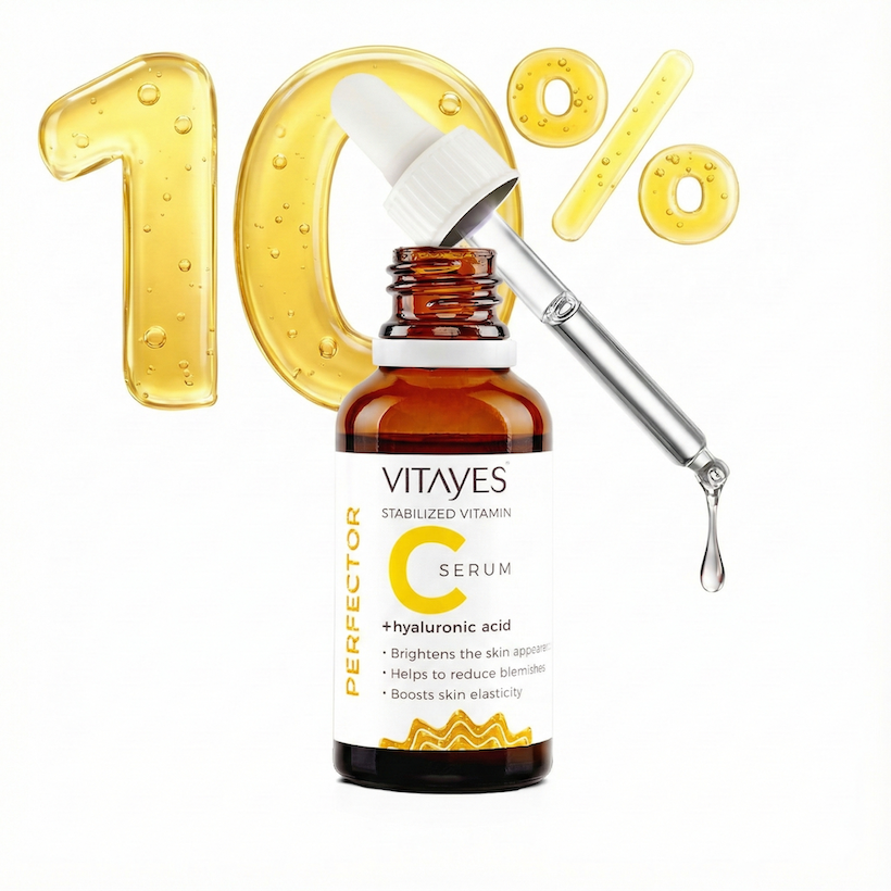 Perfector Vitamin C 10% Serum – Mit Hyaluron 30 ml