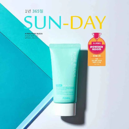 A'PIEU | Pure Block Aqua Sun Gel SPF50+ - 50 ml