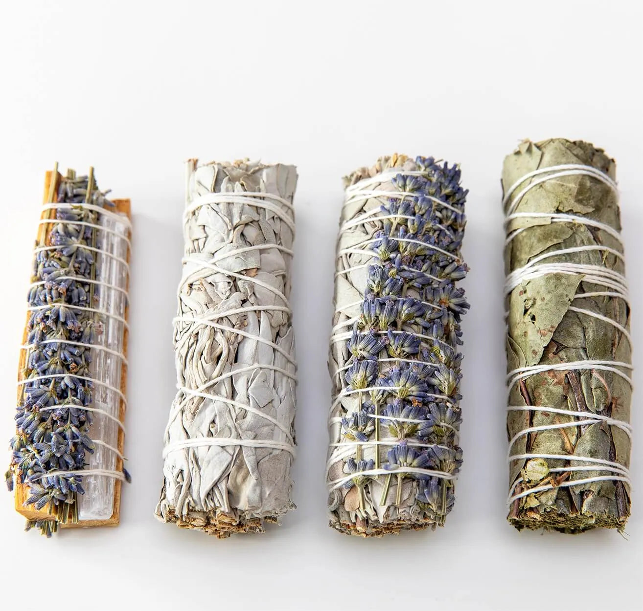 Weißer Salbei räuchern | Räucherbündel Starter Set | mit Räucherschale