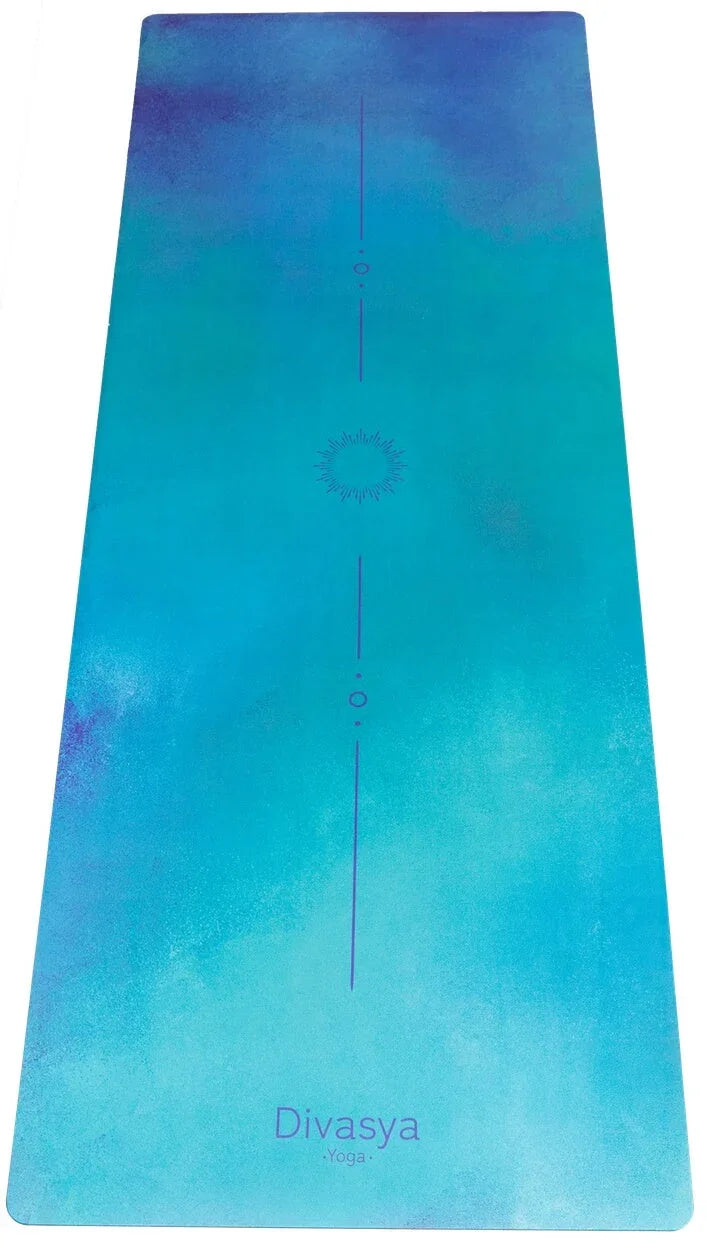 Nachhaltige Yogamatte aus Naturkautschuk & recycelter Mikrofaser Chakra