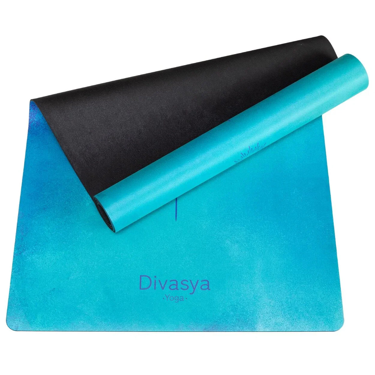 Nachhaltige Yogamatte aus Naturkautschuk & recycelter Mikrofaser Chakra