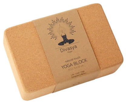 Yoga Block aus portugiesischem Kork in vielen Designs