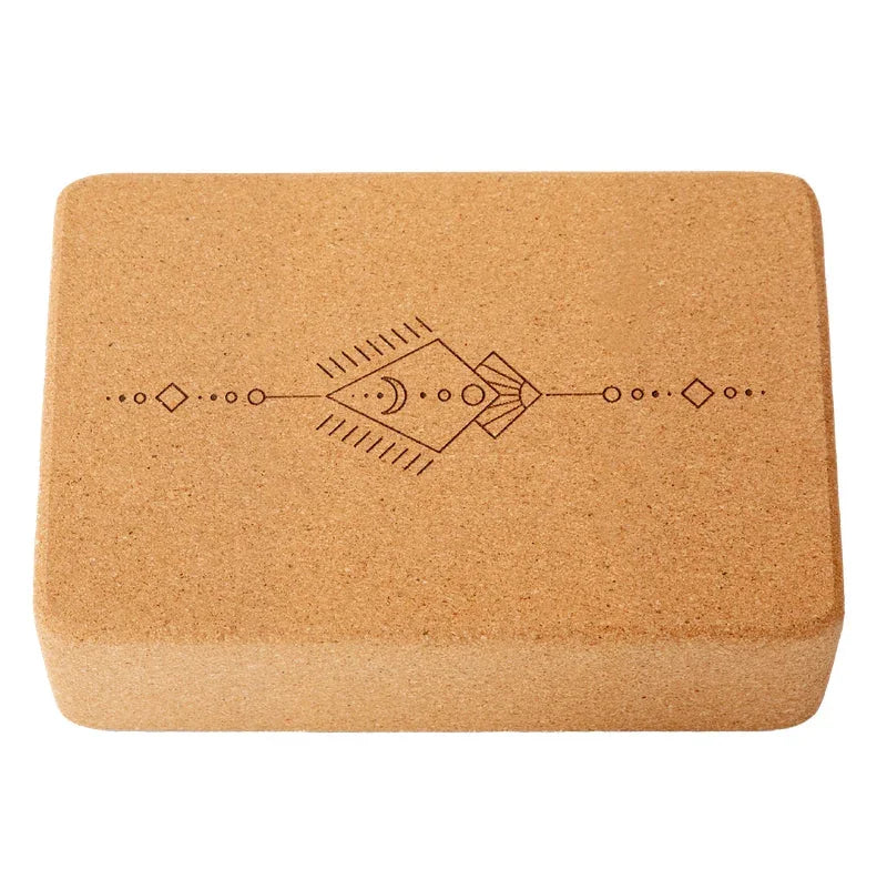 Yoga Block aus portugiesischem Kork in vielen Designs