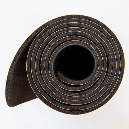 Yogamatte Kork: 100% natürlich | Portugal-Kork & Kautschuk | mit Schutzhülle