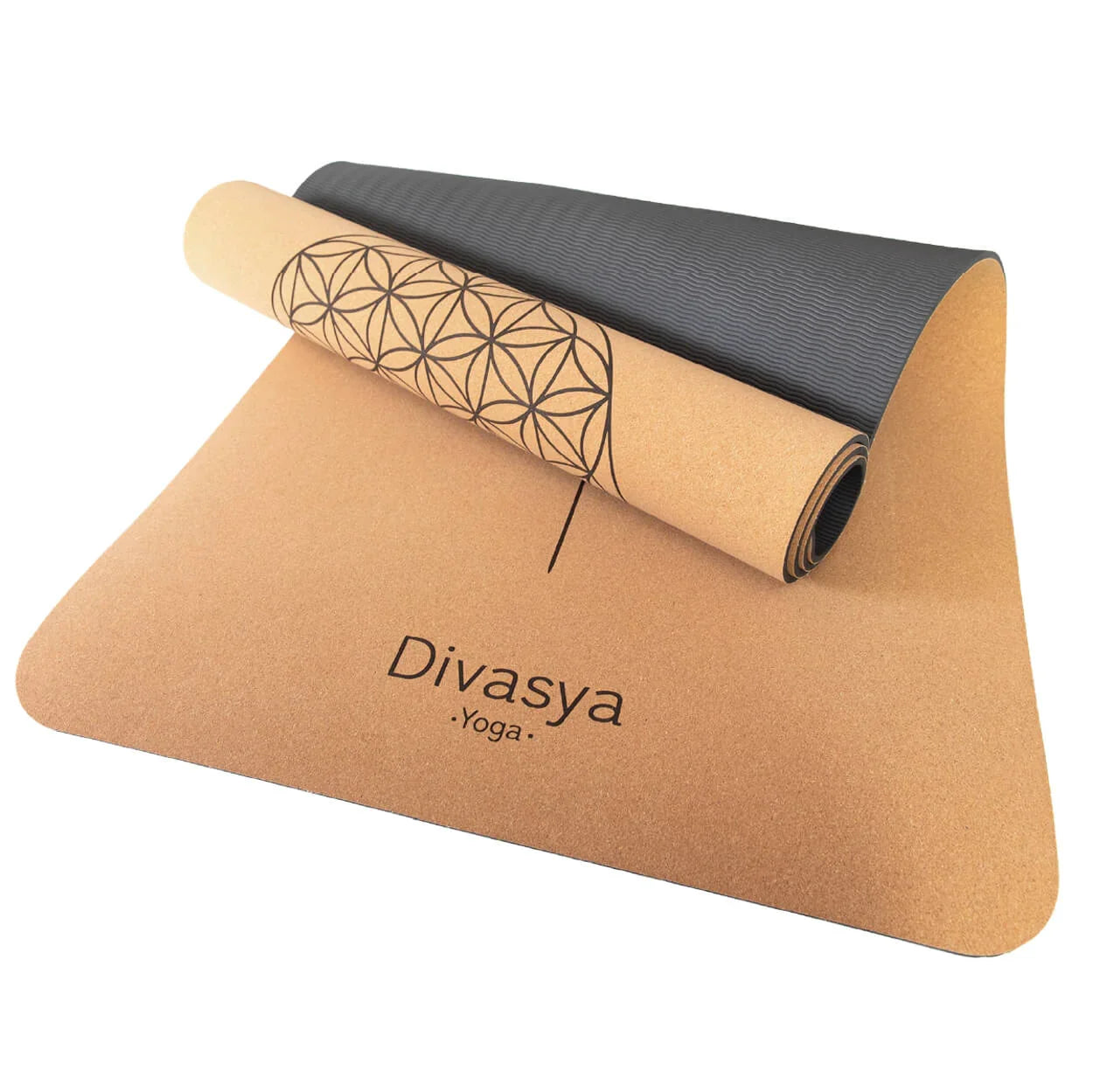 Leichte Kork Yogamatte: rutschfest, dämpfend & nachhaltig