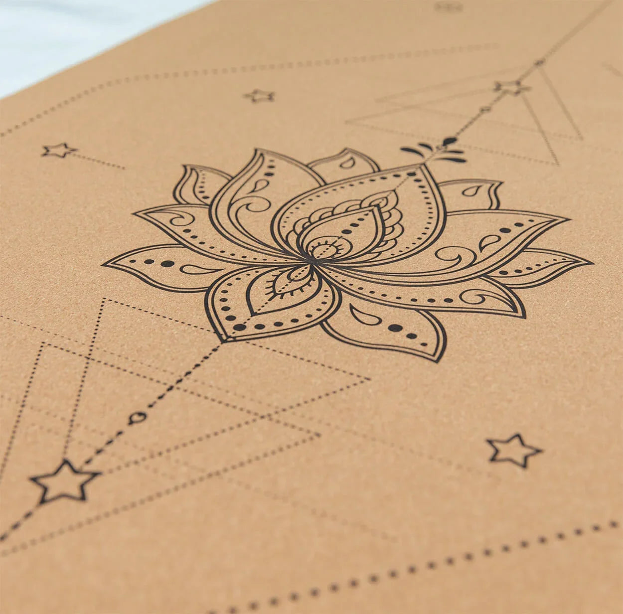 Leichte Kork Yogamatte: rutschfest, dämpfend & nachhaltig