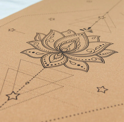 Leichte Kork Yogamatte: rutschfest, dämpfend & nachhaltig