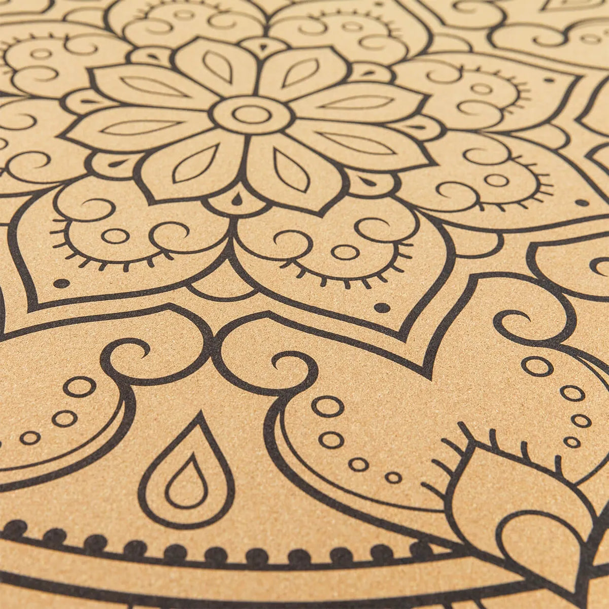 Leichte Kork Yogamatte: rutschfest, dämpfend & nachhaltig