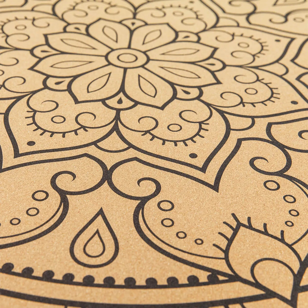 Leichte Kork Yogamatte: rutschfest, dämpfend & nachhaltig